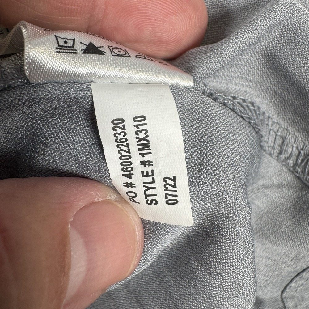 Travis Mathew Skyview Hoodie Mens XXL Heather Sleet Gray Quarter Zip Golf LOGO - Picture 11 of 14